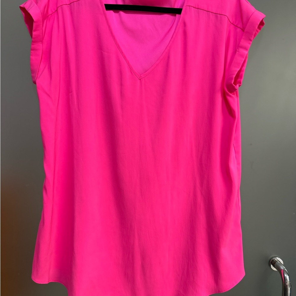 Express Bright Pink Blouse
